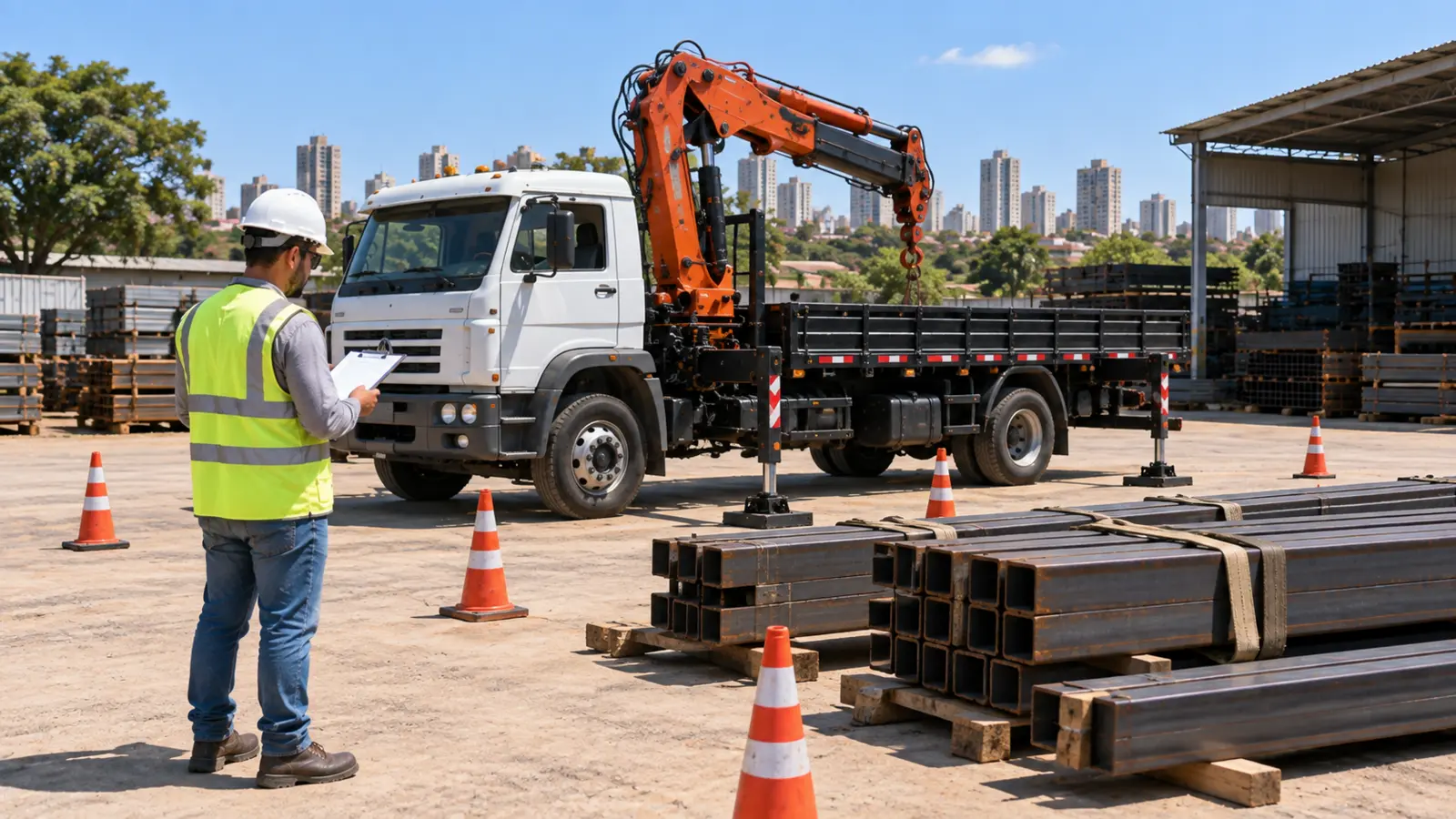 Como escolher um caminhão Munck para sua operação? em uma operação real da Otto Munck