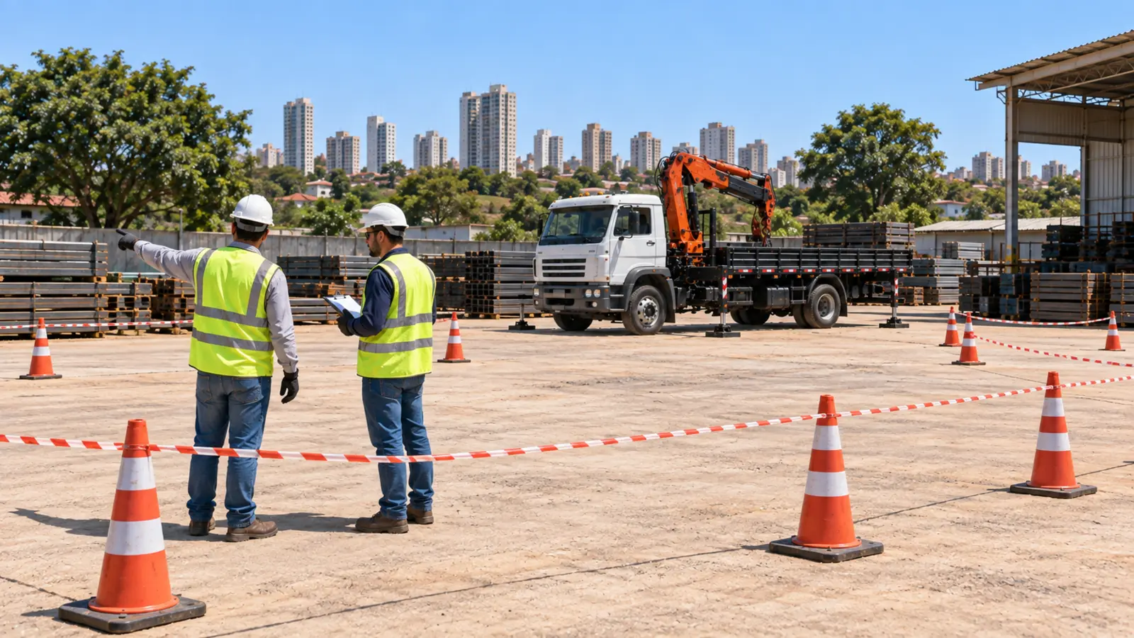 Checklist para um içamento de cargas mais seguro em uma operação real da Otto Munck