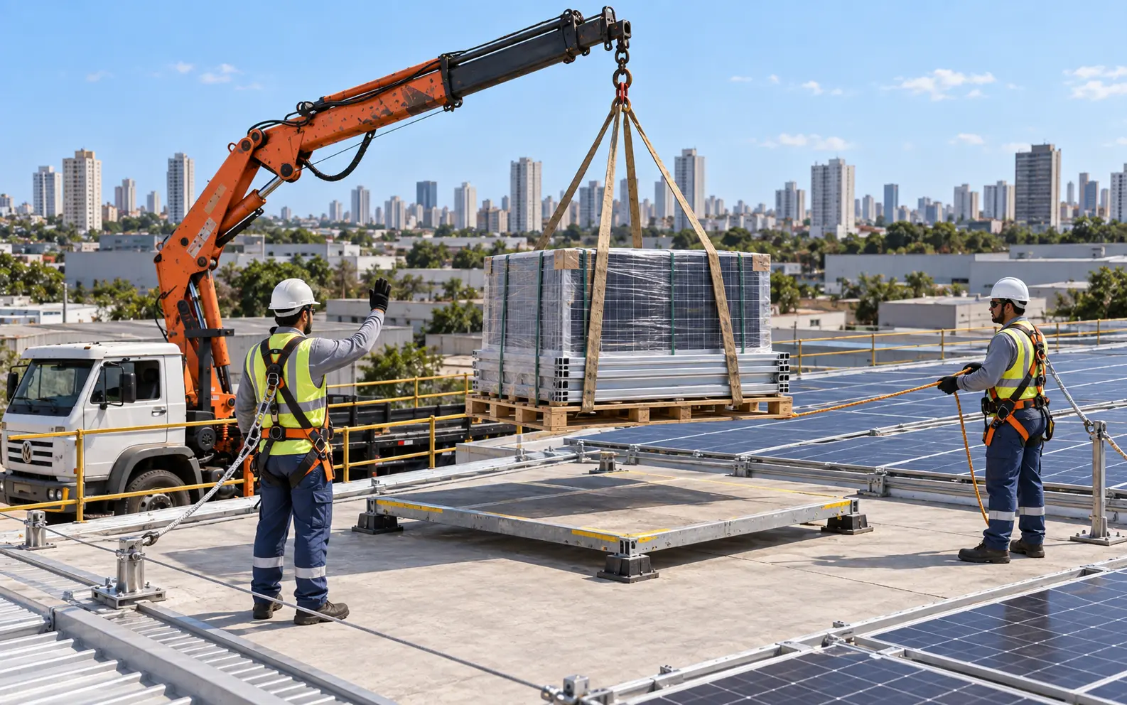 Exemplo real de Energia solar